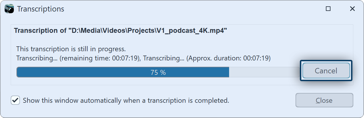 Language model is being downloaded