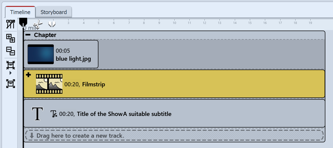 Structure in the Timeline