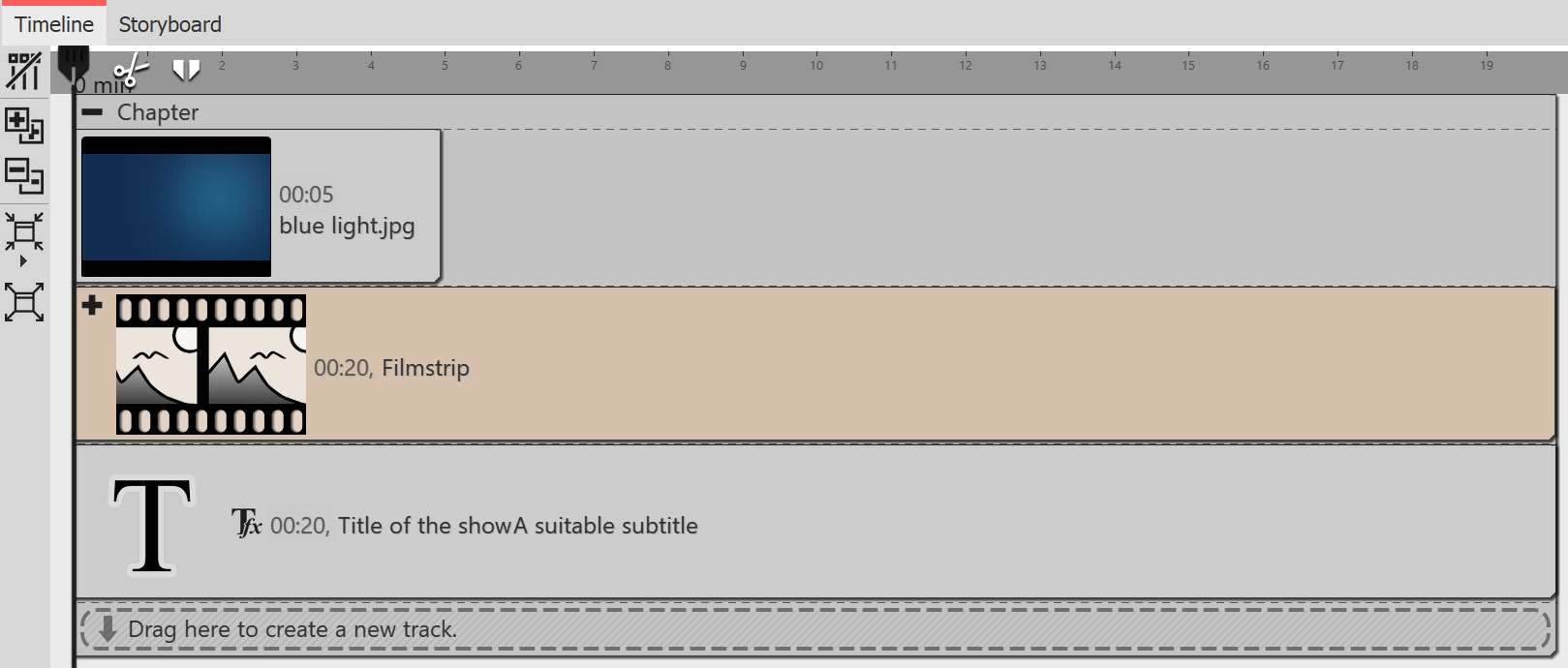 Structure in the Timeline