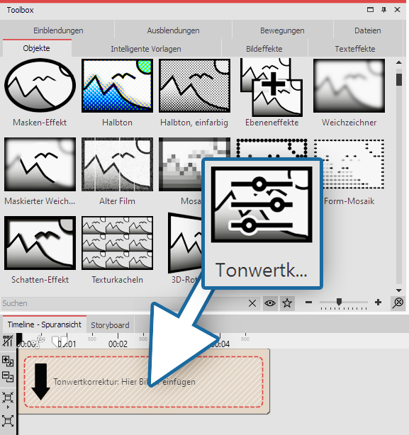 Adding tonal correction