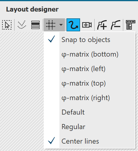 Grid options