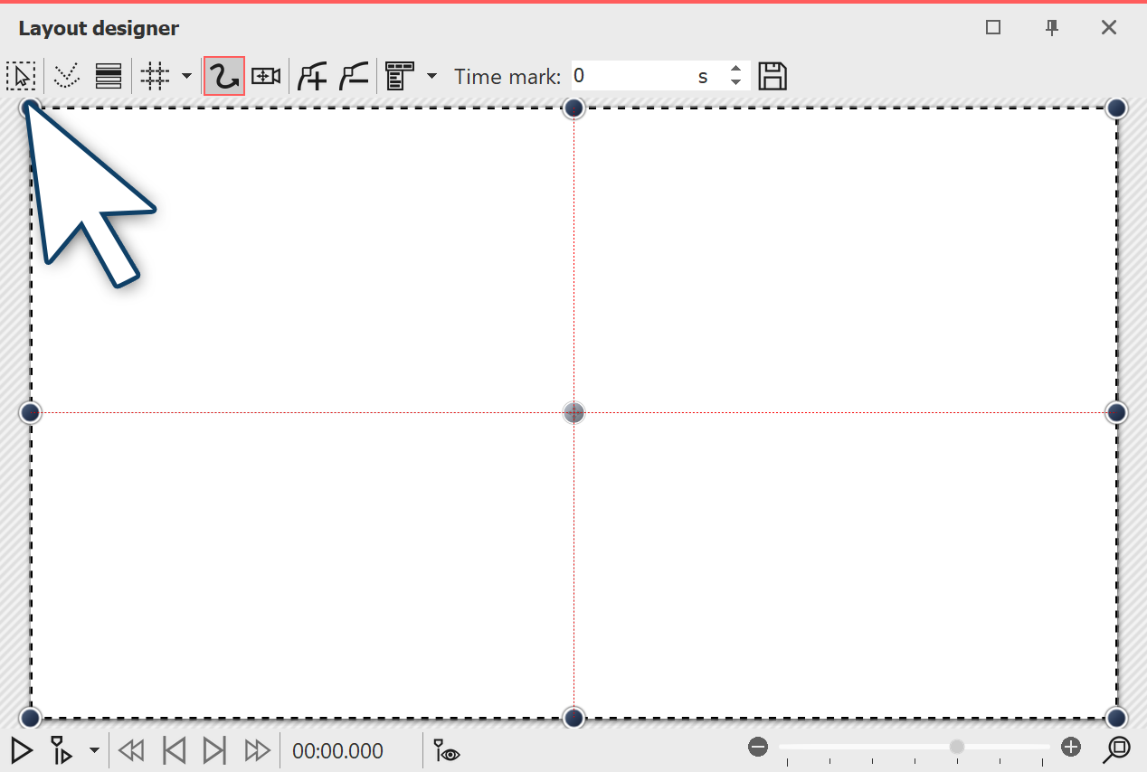 Rectangle in Layout designer