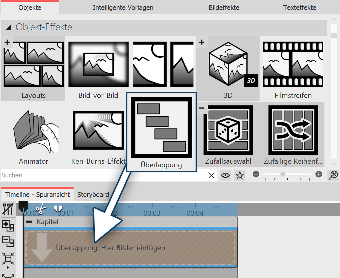 Overlapping in the toolbox