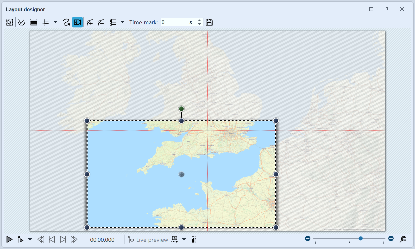 First position for zoom/camera pan